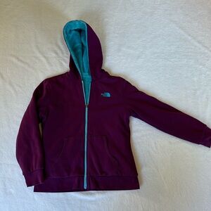 North Face- Reversible, Coat Hoodie, Size 14/16